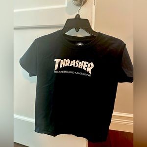 Thrasher skateboard youth shirt